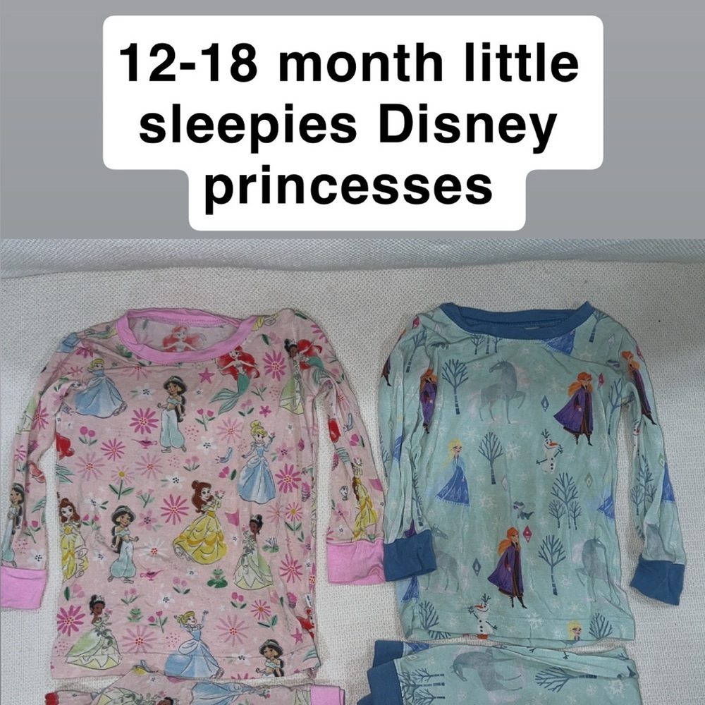 Little Sleepies Princess Pajama Set - 12-18 months